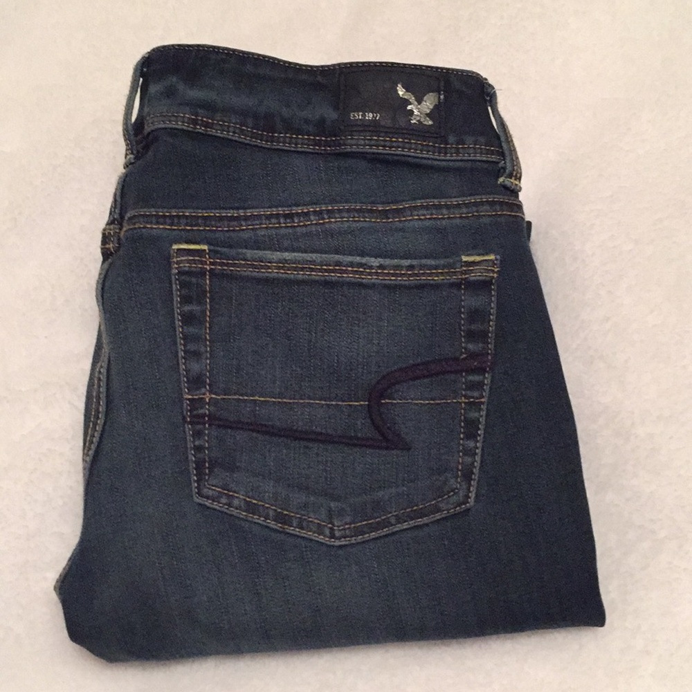 AEO Jeans Kick Boot. Sz 2 Short